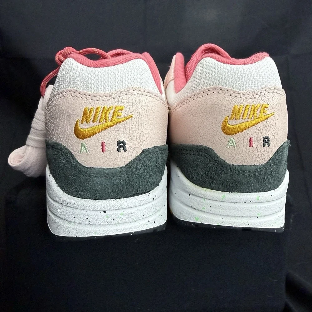 Nike Mens Air Max 1 Easter Celebration Leather Sneakers Shoes FZ4133-640 Sz 8.5